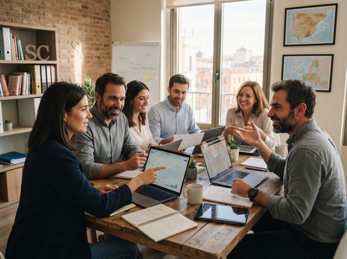 Segura Capitavia equipo analizando modelos de riesgo y datos de mercado